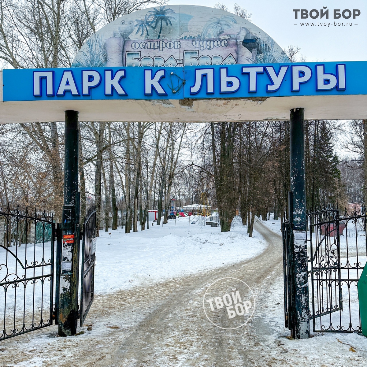 Город Бор парк. Парк Бора Бора г.Бор. Парк Борское.