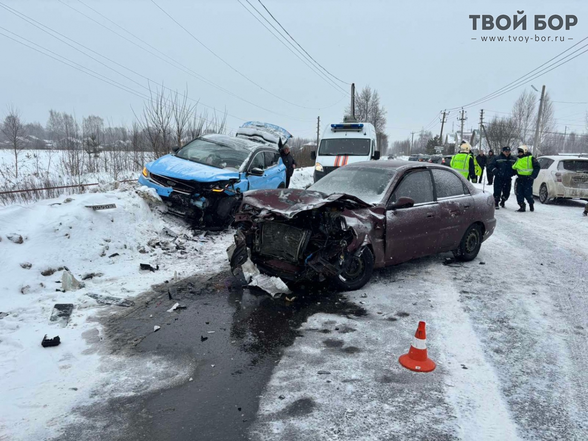 Серьезное ДТП произошло на борской дороге — новости города Бор