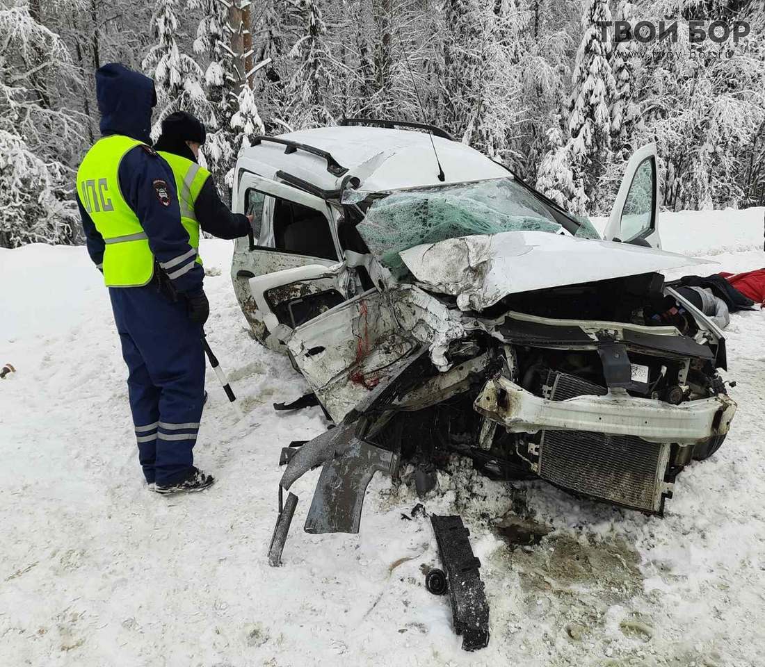 В Борском районе произошла авария, в которой погибли два человека — новости  города Бор