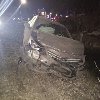 Серьезное ДТП У Сергиевской слободы 1