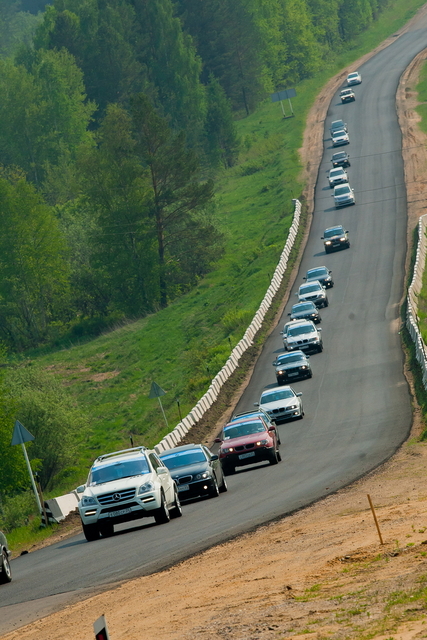 Автопробег борских предпринимателей