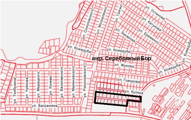 Карта пос серебряный бор