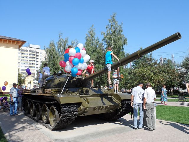 Музей военной техники под открытым небом появился на Бору.