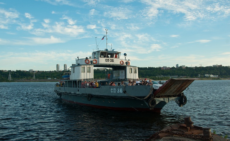 Паромная переправа Нижний Новгород — Бор закрывается на зиму 27 ноября