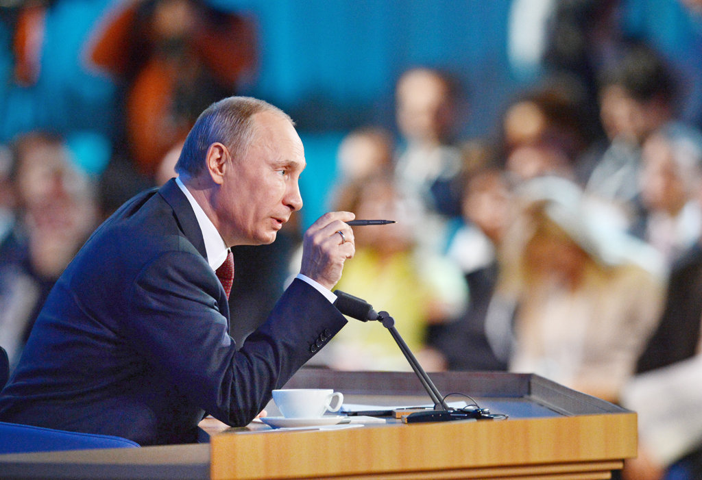 Президент России Владимир Путин проведет большую пресс-конференцию 17 декабря