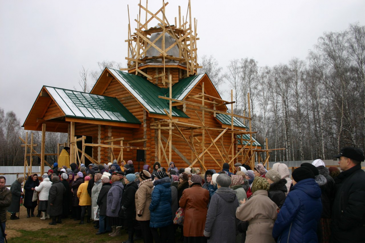 Деревня Талаево храм