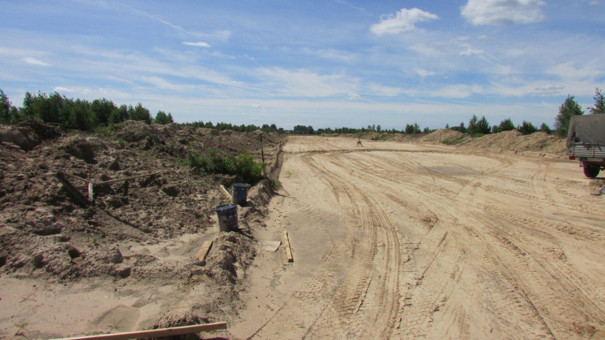 Начало строительства автомобильной дороги "Ивановское - Тугарино"