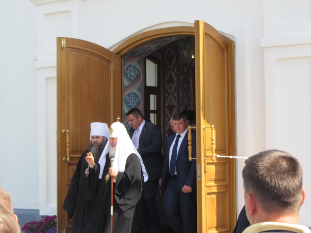 Сегодня наш город посетил Святейший Патриарх Московский и всея Руси Кирилл