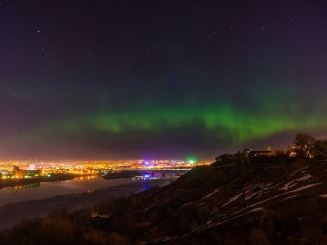 Полярное сияние могут увидеть жители Нижегородской области в День народного единства