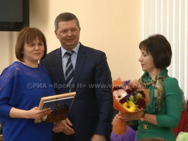 Итоги XIV регионального конкурса «Женщина — Лидер. XXI век» подводились в Нижнем Новгороде в среду, 6 апреля