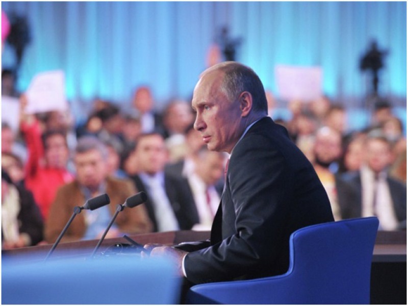 Президент РФ Владимир Путин проведет ежегодную пресс-конференцию 23 декабря