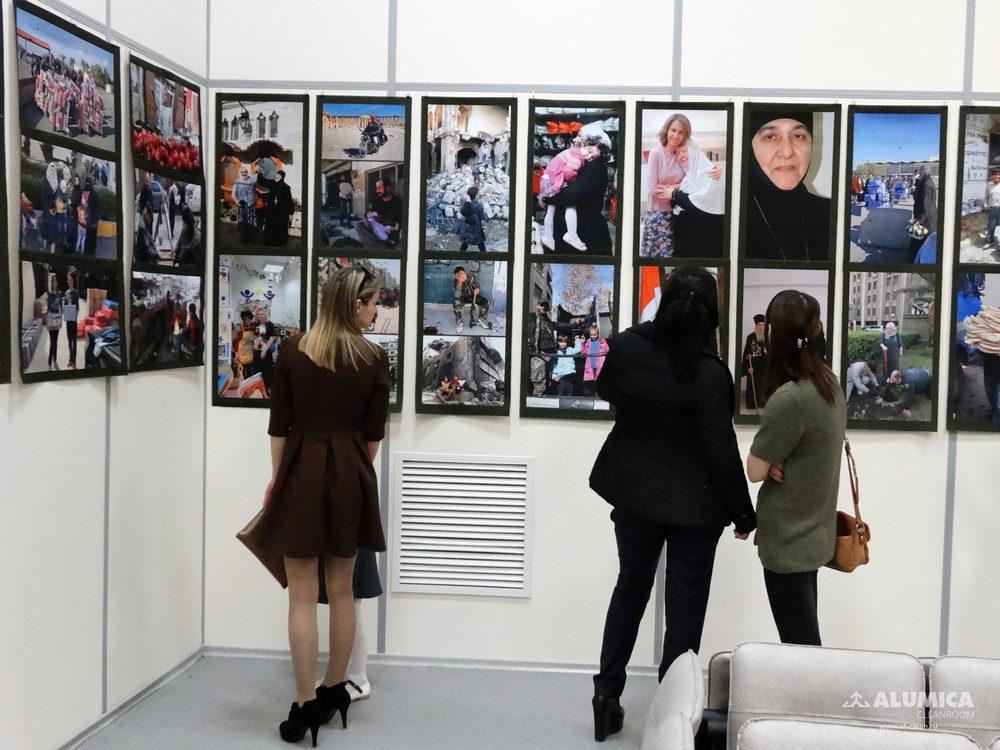 В понедельник 15 мая в г. Бор открылась международная выставка «Сирия, которая победит»