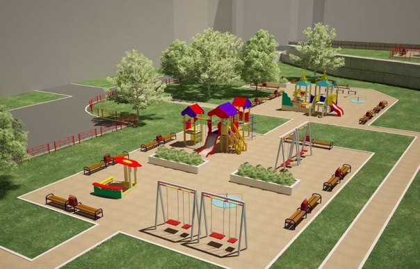 Благоустроить дворы за счет федеральной программы