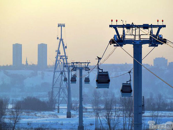 Работу нижегородской канатной дороги продлят в новогодние праздники‍