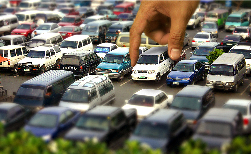 Новые парковки в центре города Бор