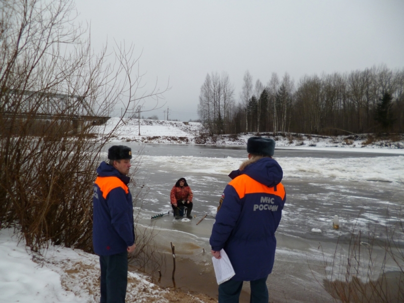 Толщина льда на водоемах Нижегородской области – ниже среднемноголетних значений