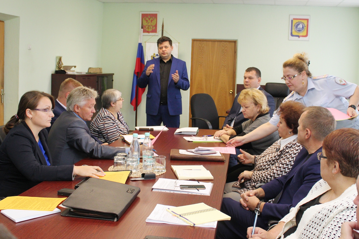 Руководители борской полиции встретились  с главами сельских администраций