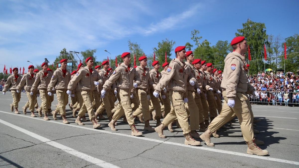 Юнармейский отряд Краснослободской основной школы представлял Нижегородскую область в Москве