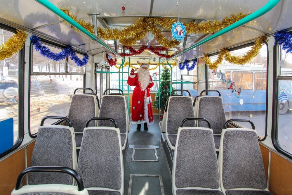 Режим работы борских автобусов в новогодние праздники