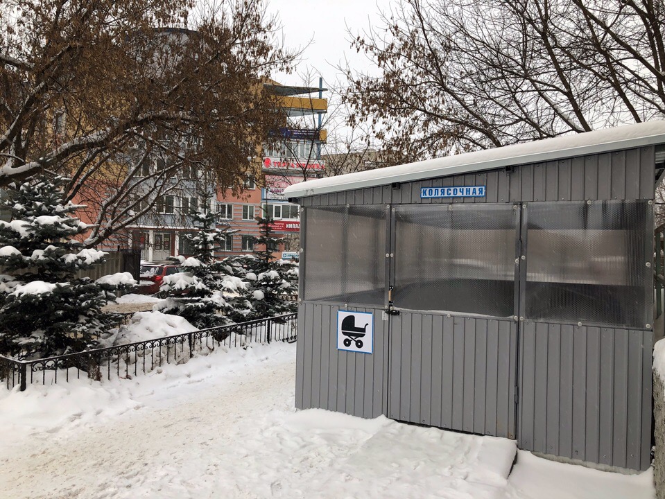 В детской поликлинике на Воровского появилась парковка для колясок