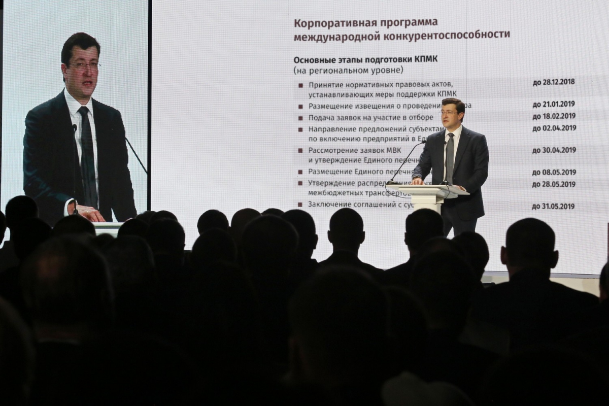 Никитин пообещал создать особые экономические зоны в Нижегородской области