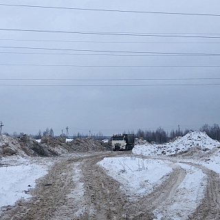 Кто и как чистит дороги от снега на Бору 4