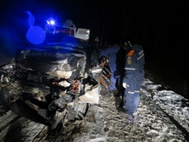 Тройная авария произошла на Бору