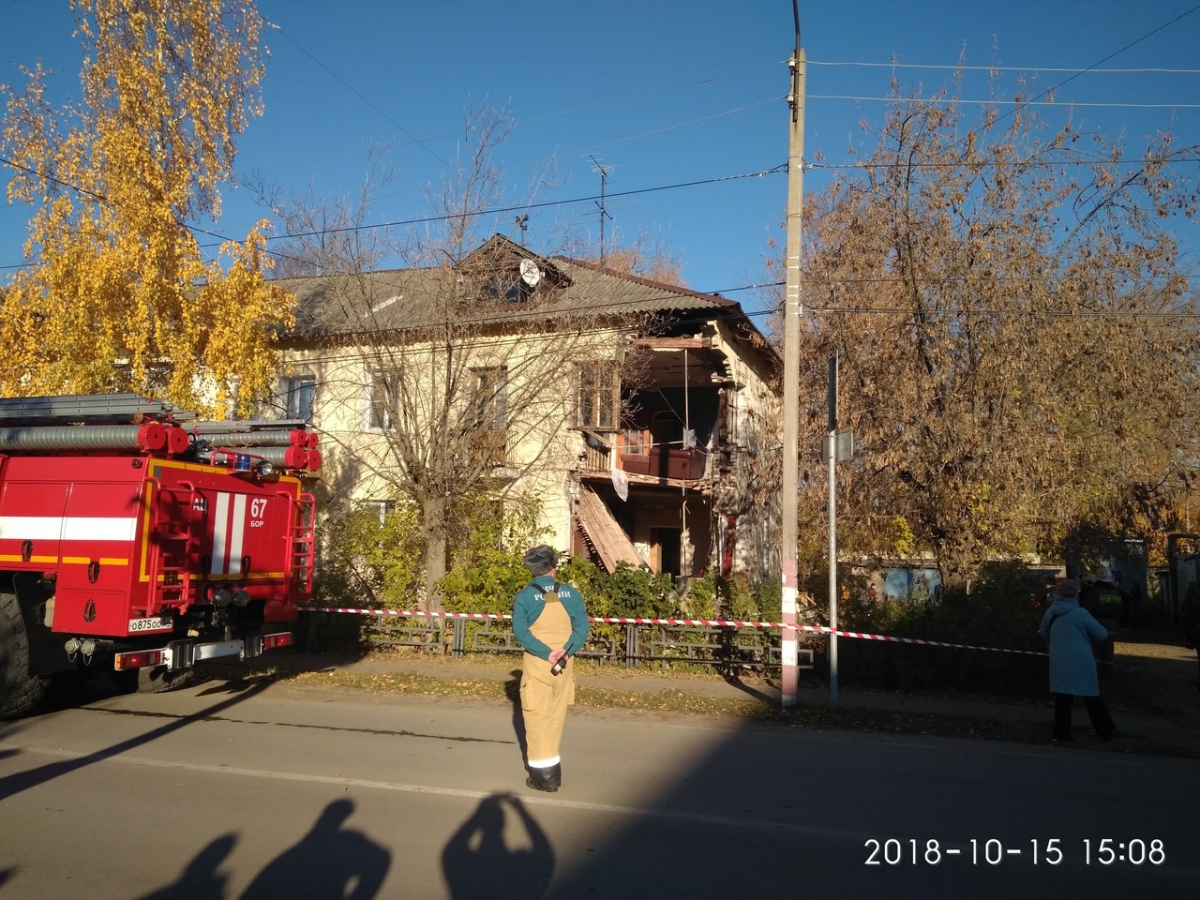В обрушении дома на улице Махалова признали виновным прораба строительной фирмы