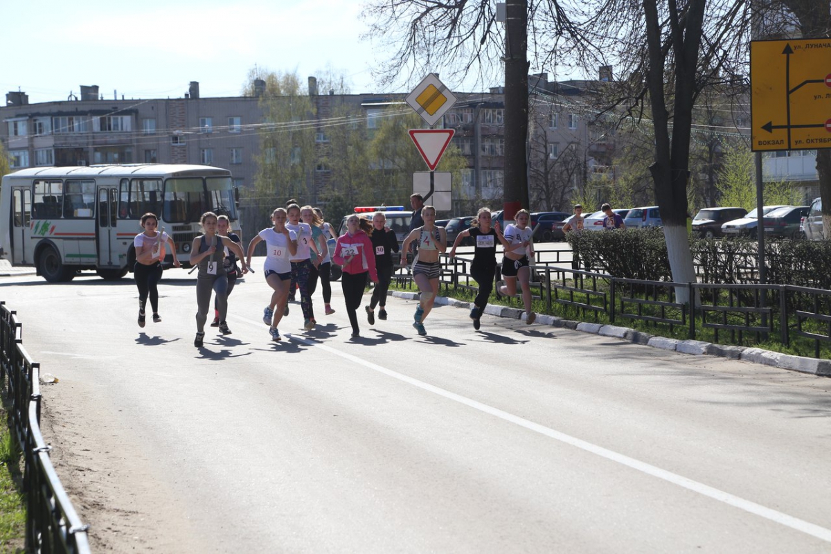 Временное ограничение движения в связи с легкоатлетическим пробегом