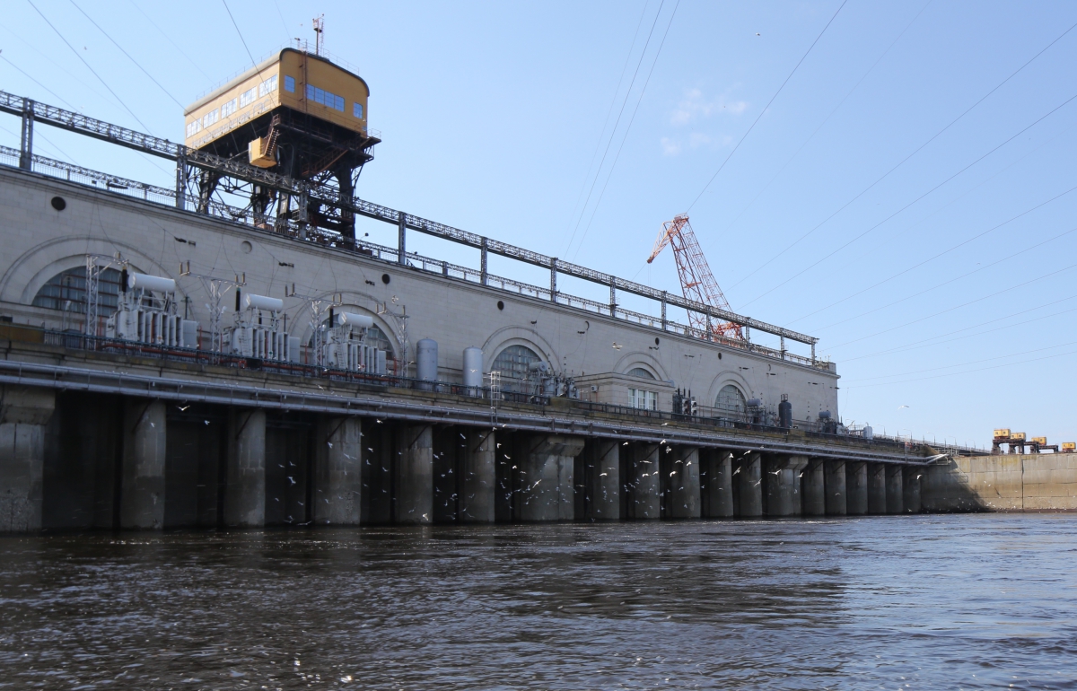 Половодье началось на Нижегородском гидроузле