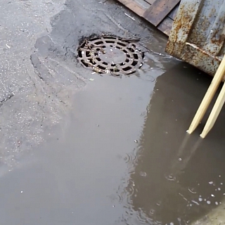 Сточная канава, а не озеро в центре города Бор? 2