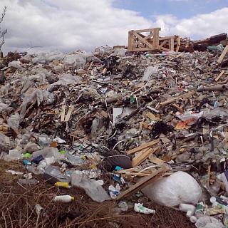 Мусорный скандал разгорается на Бору 6