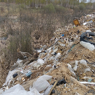 Мусорный скандал разгорается на Бору 4