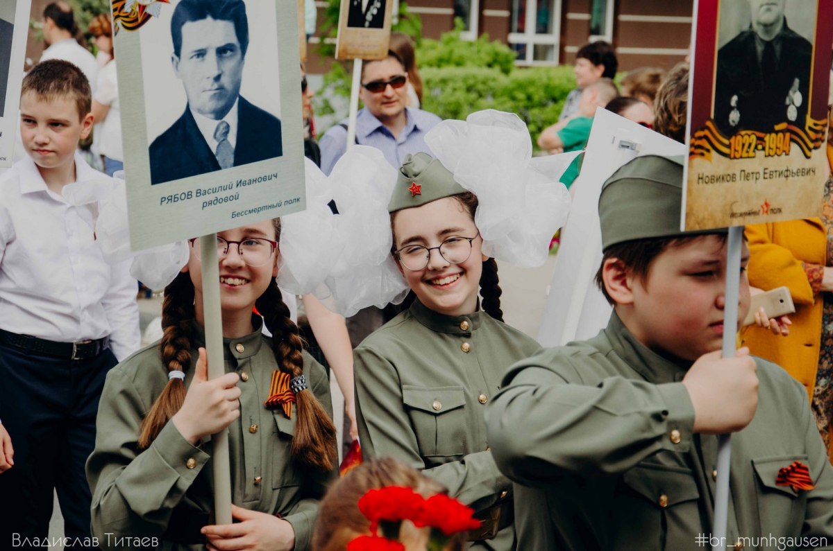 Фоторепортаж с празднования Дня Победы на Бору