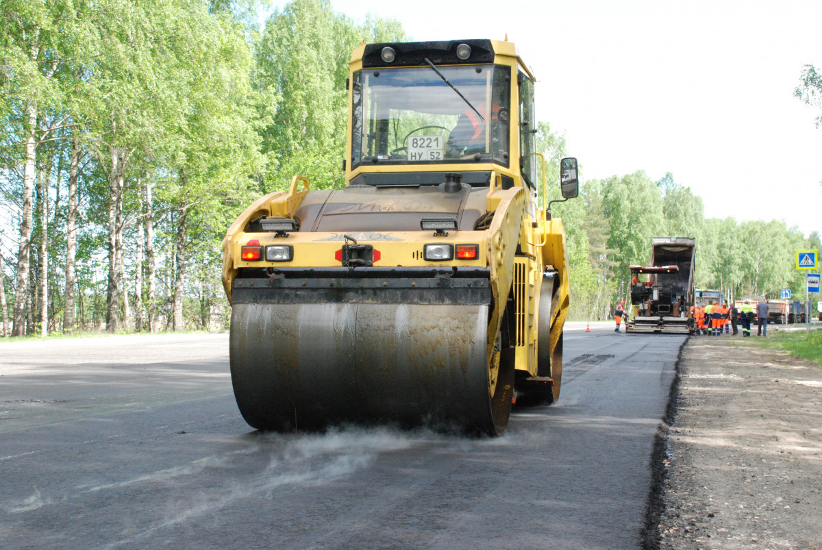 Ре­монт до­рог по нац­про­ек­ту стар­то­вал в Ни­же­го­род­ской об­ла­сти