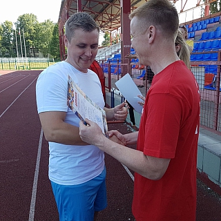 Муниципальные служащие Бора сдали ГТО 2