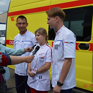 Бри­га­да стан­ции ско­рой по­мо­щи Бора заняла 3 место в об­ласт­ном кон­кур­се 7