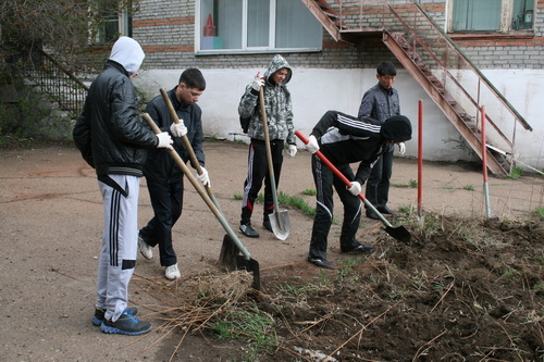 Трудовой десант для подростков