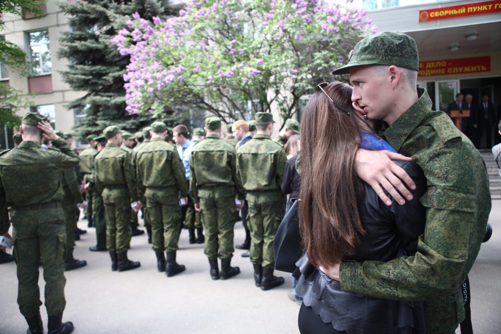 35 борчан направлены в Вооруженные силы РФ