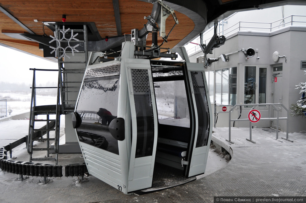 Канатная дорога переходит на зимний режим работы