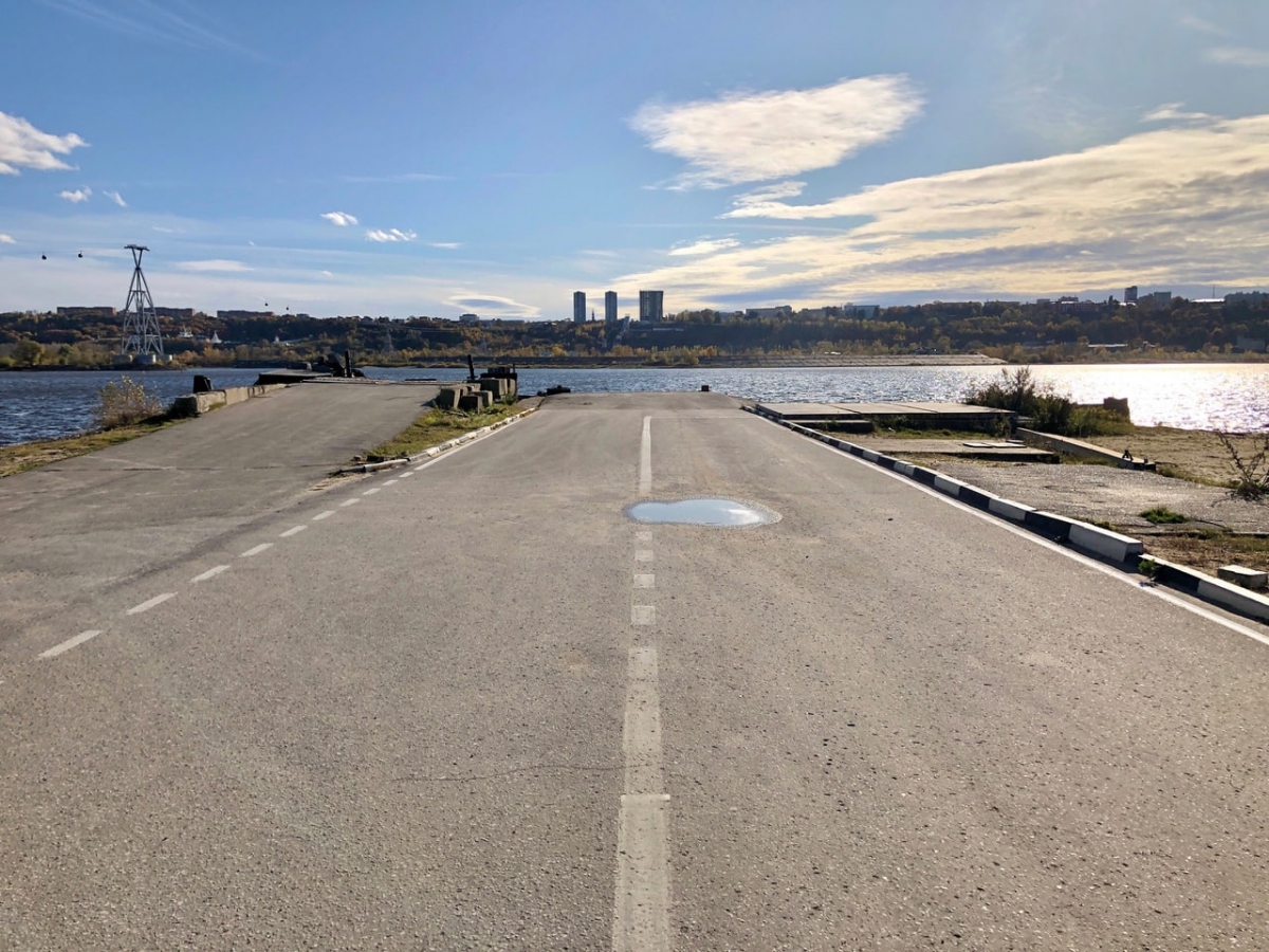 Паромная переправа завершила свою работу в этом сезоне