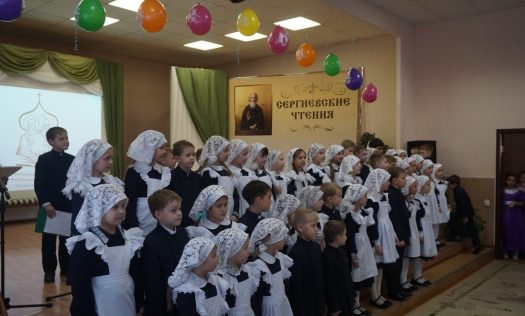 В православной гимназии города Бор состоялось посвящение в гимназисты