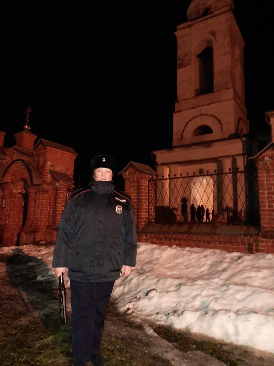 Сотрудниками борской полиции обеспечены правопорядок и безопасность  во время празднования Крещения Господня