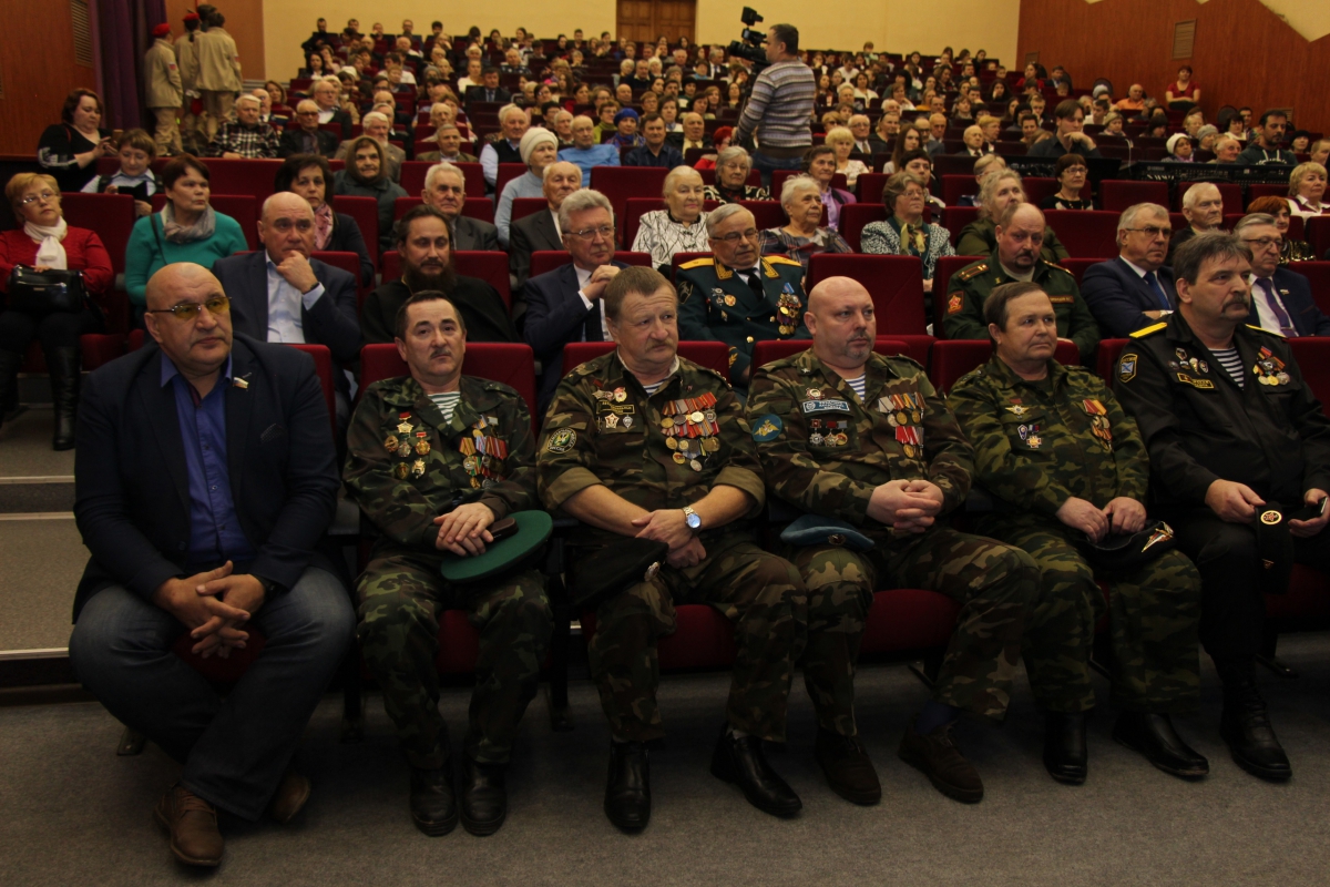 На Бору состоялось общегородское мероприятие, приуроченное к Дню защитника Отечества