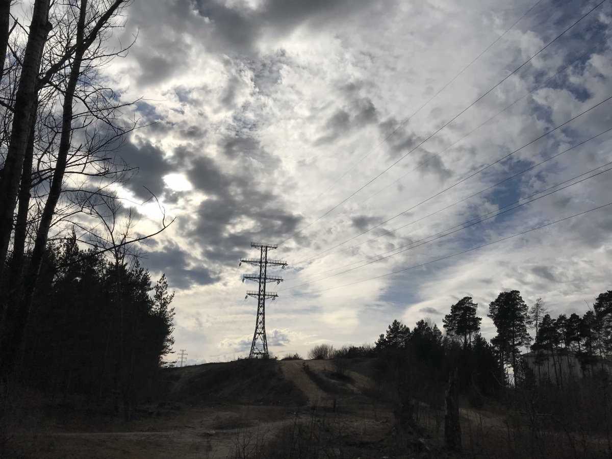 Отключение электроэнергии на Бору 25 марта