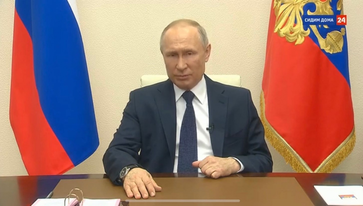 Владимир Путин выступил со вторым обращением к нации