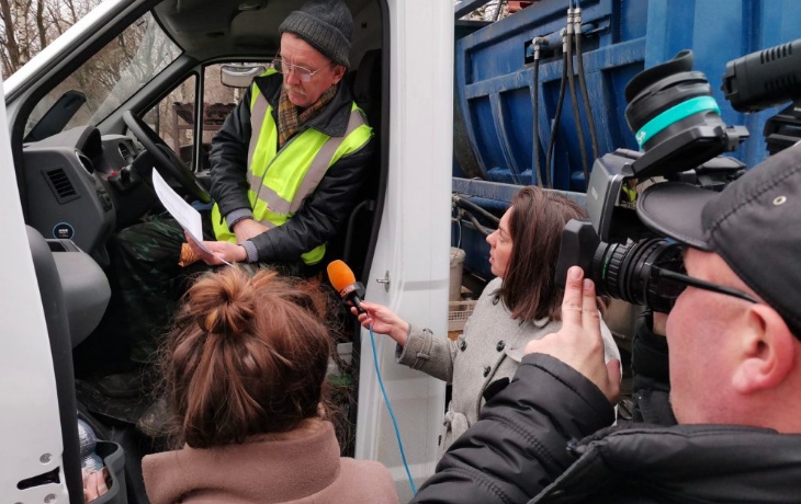 Очередной мусорный конфуз на Бору