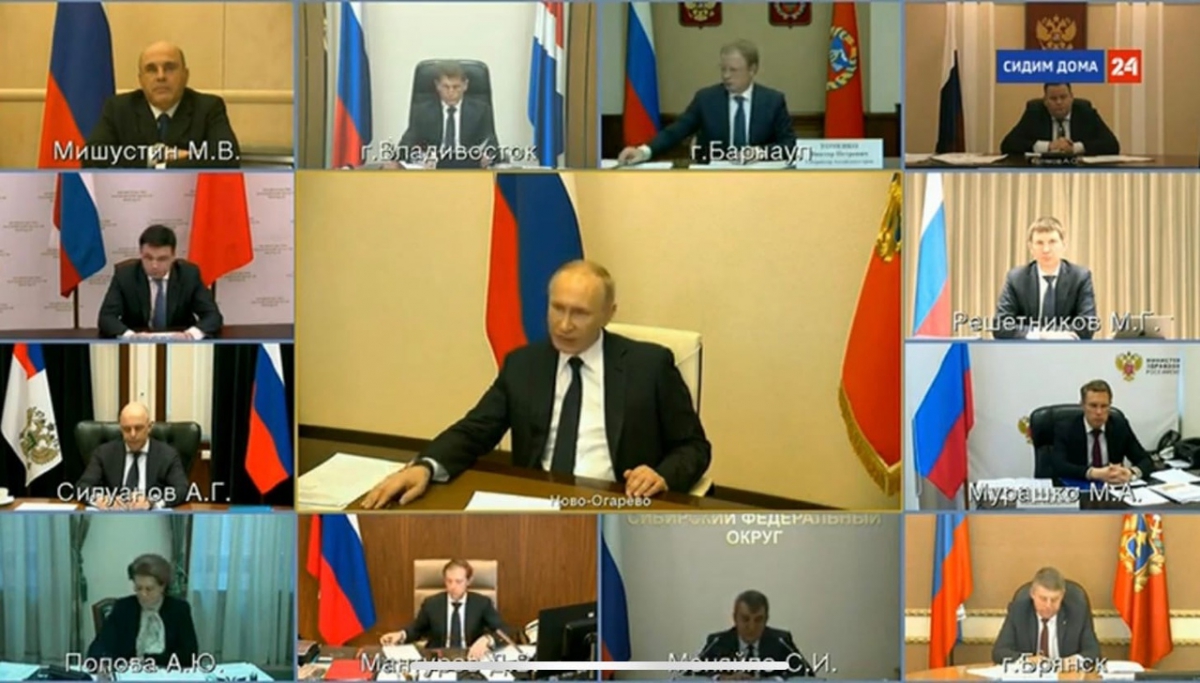 Владимир Путин выступил с уже третьим обращением к нации