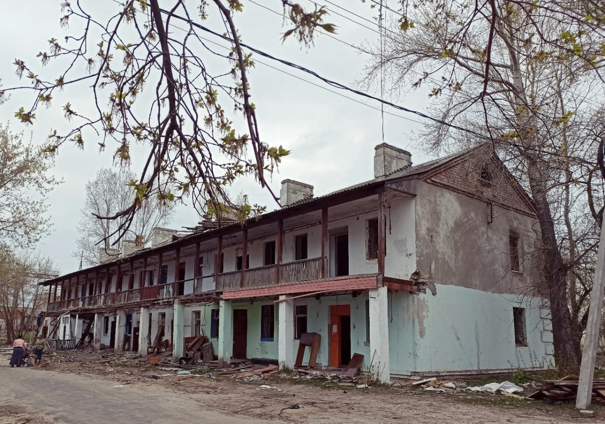 Что стало с домом по ул.Строительной после визита губернатора?