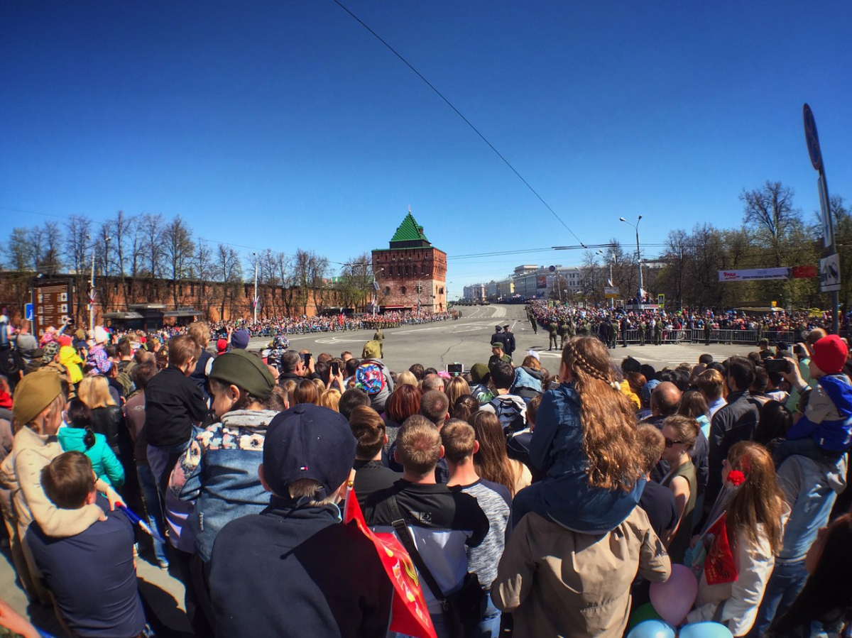 Парад Победы в Нижнем Новгороде пройдет без зрителей. А На Бору?